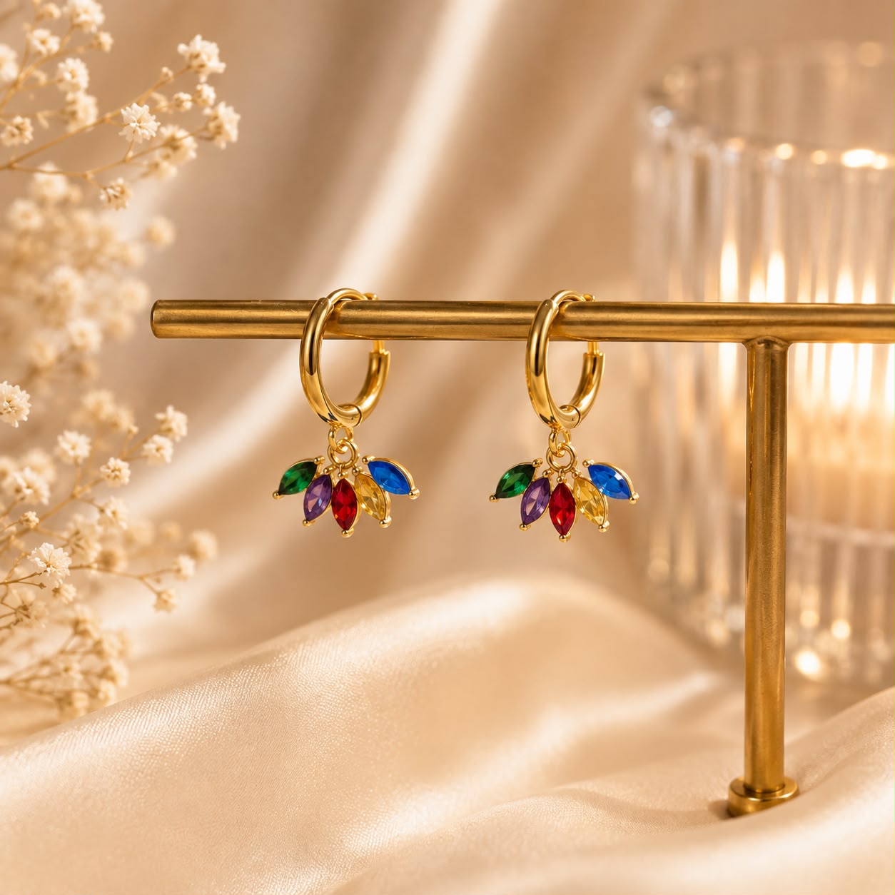MULTI COLOUR EARRING 