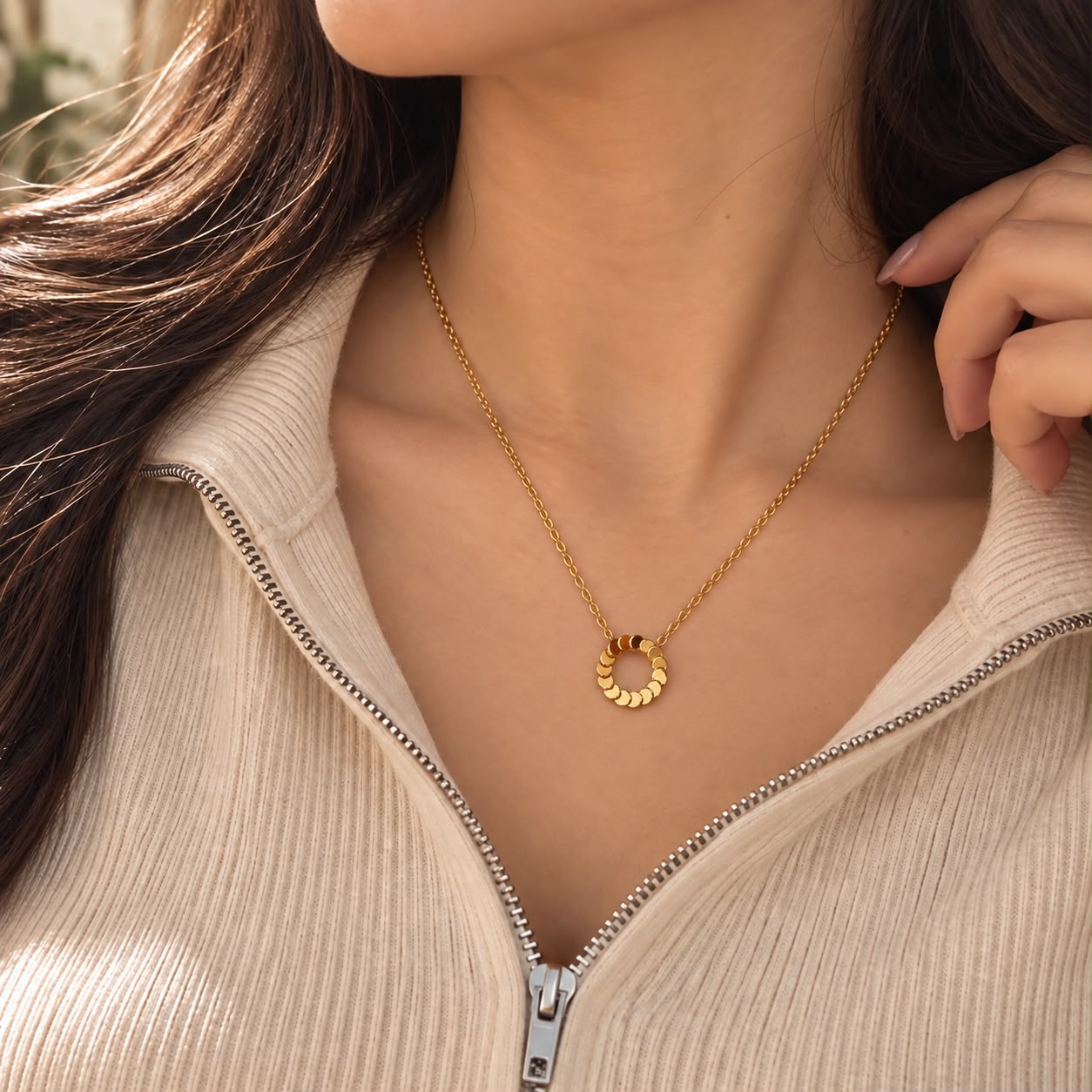 CIRCLE NECKLACE 