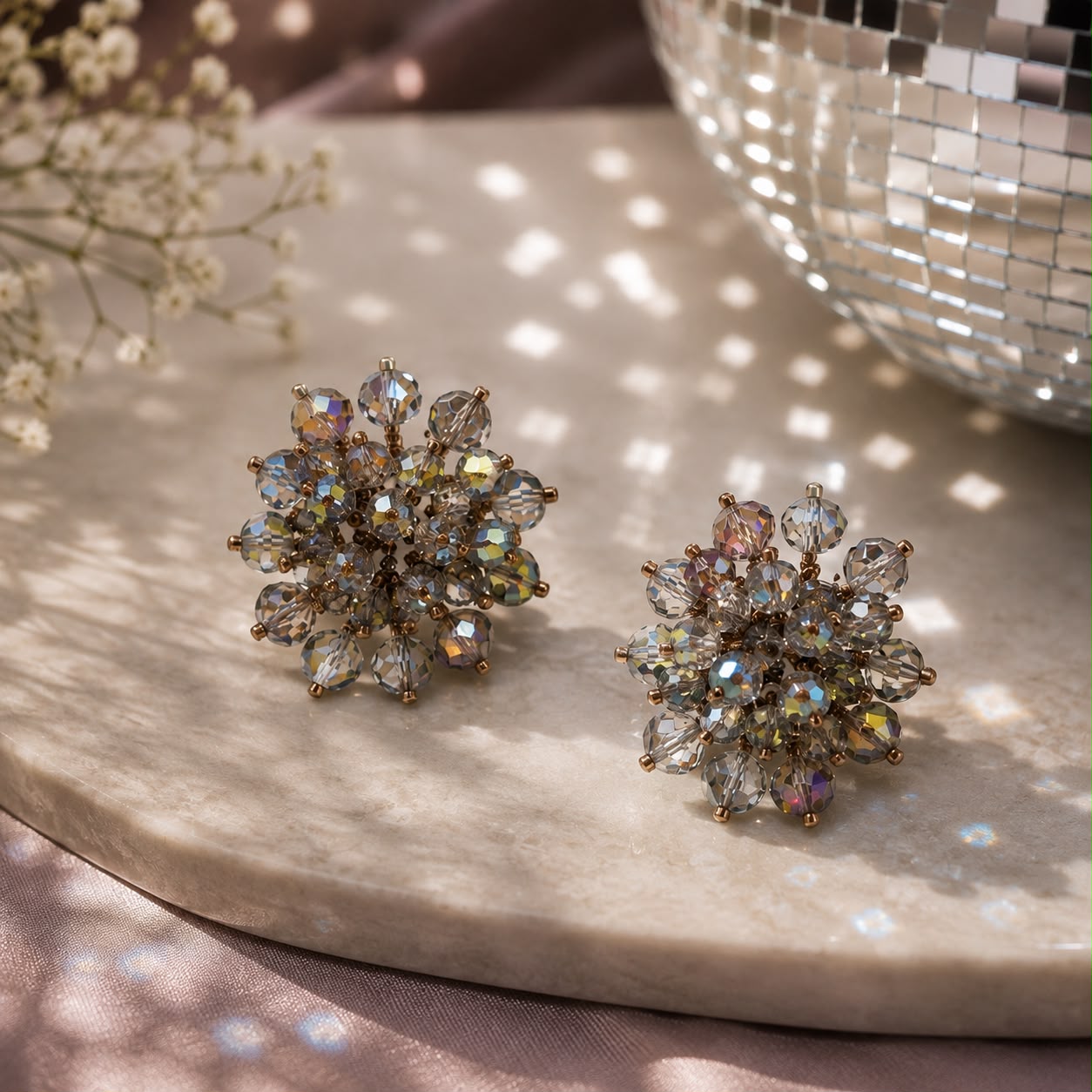 SHINY DISCO EARRING 