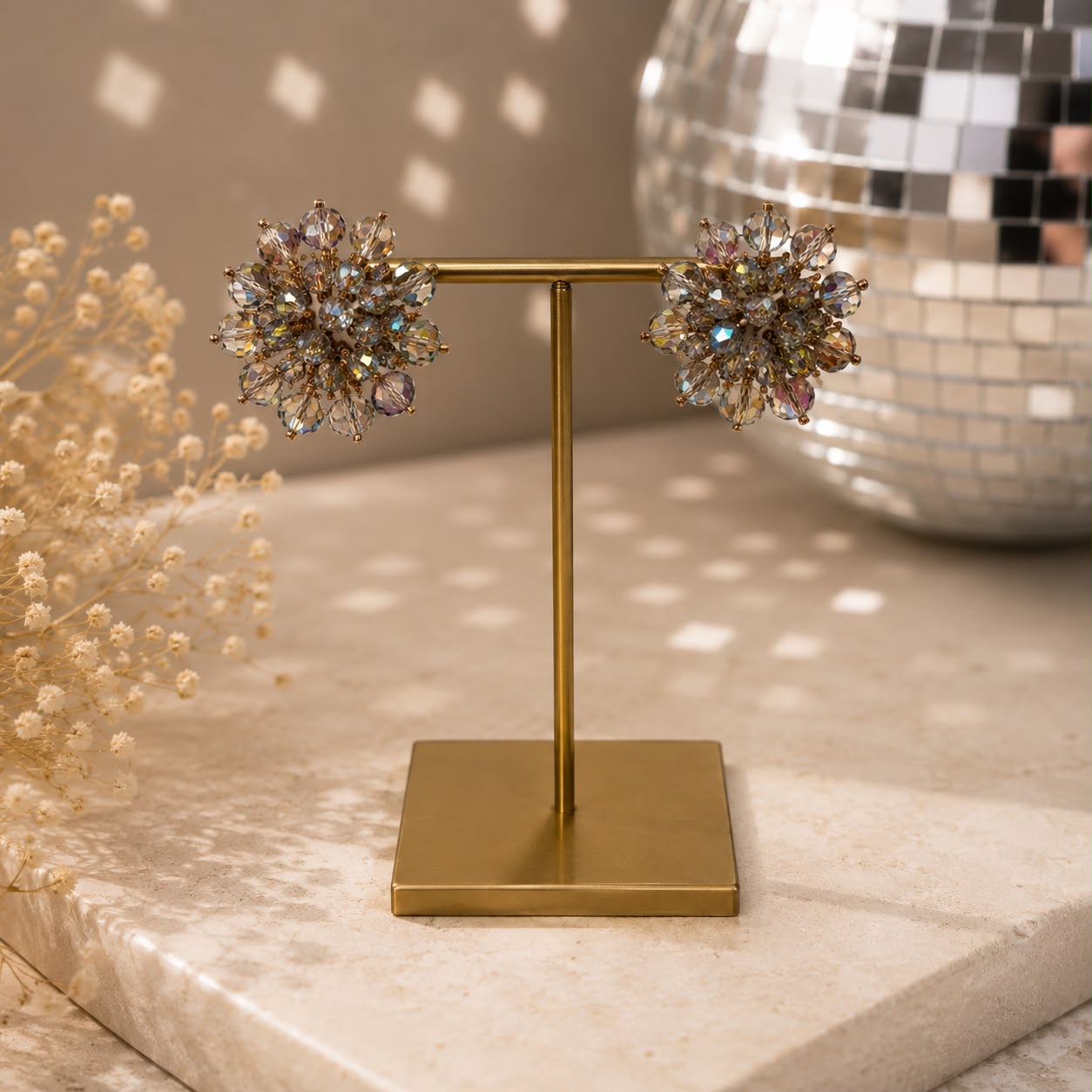 SHINY DISCO EARRING 