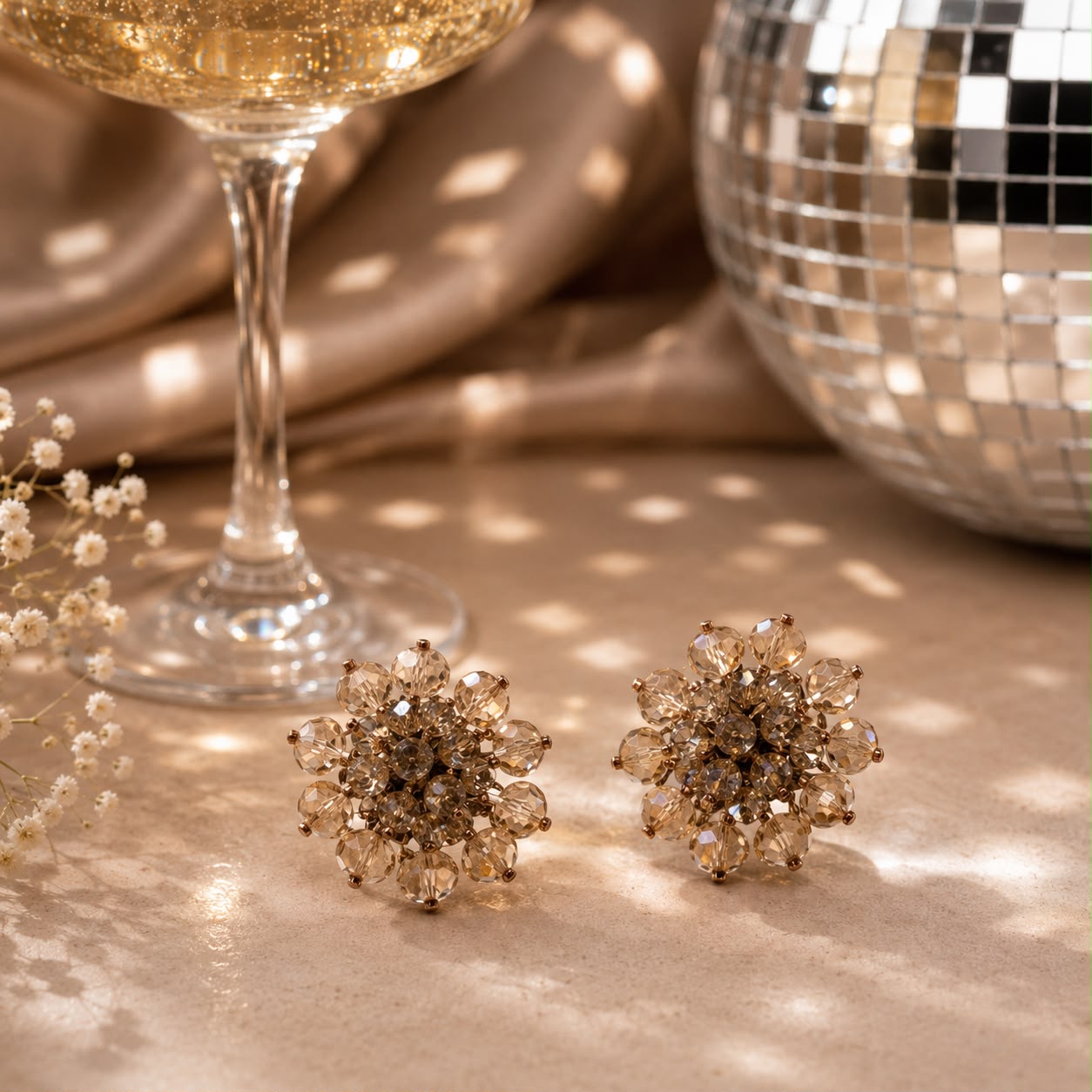 BIEGE DISCO EARRING 