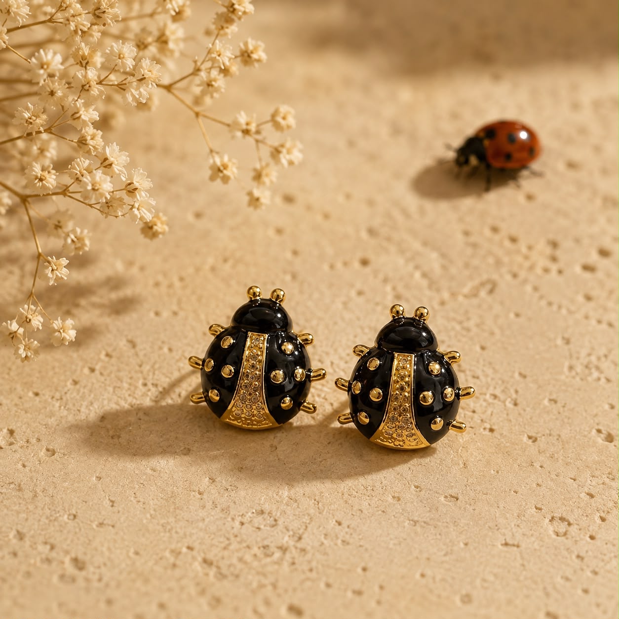 BLACK BEETLE STUD