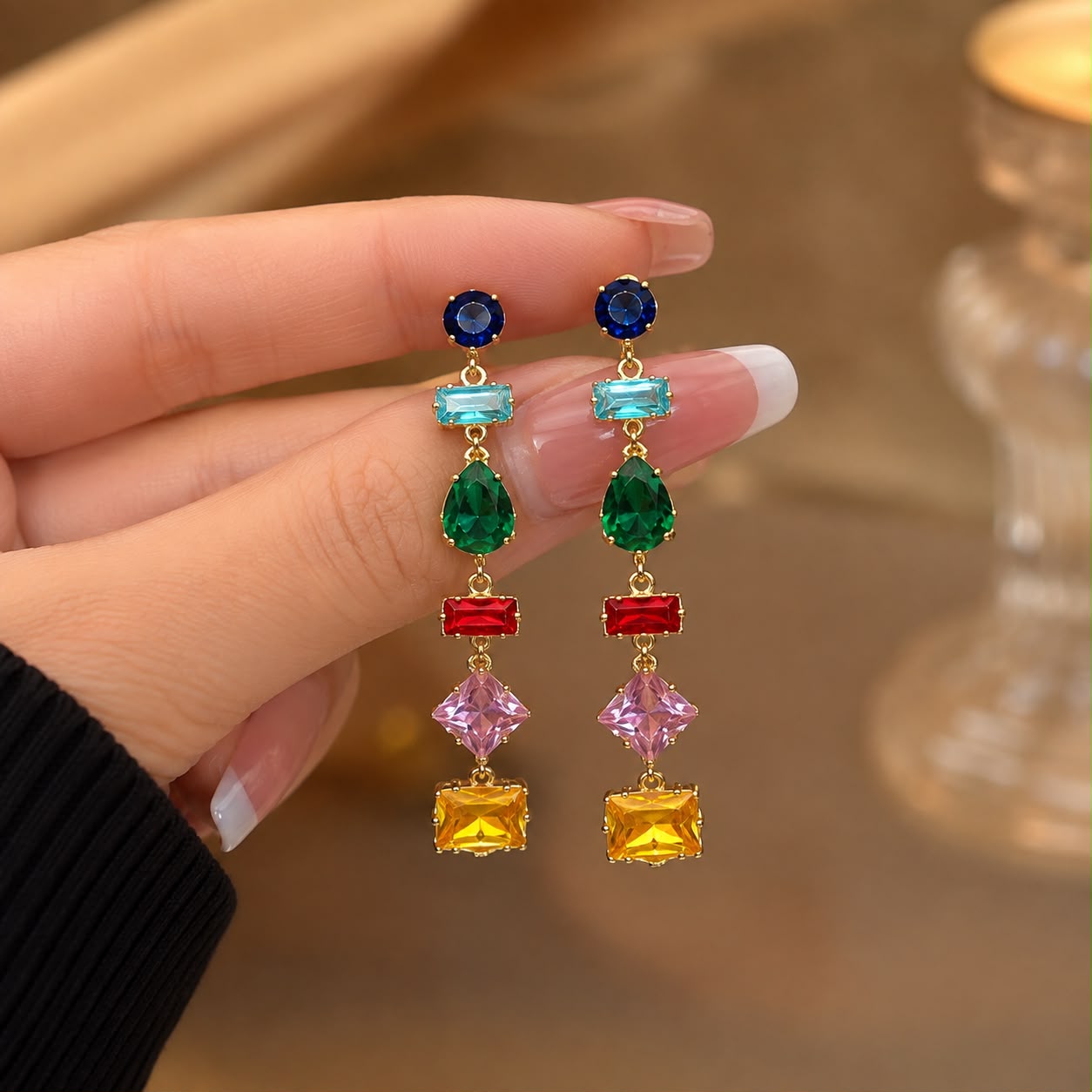 KOREAN GEMS EARRING 