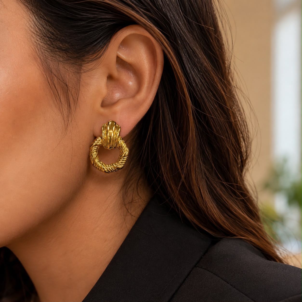 GOLDEN BELL EARRING 