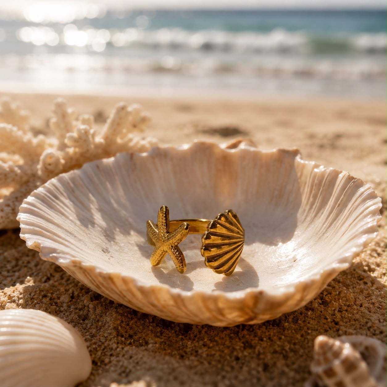 BEACHY VIBE RING 
