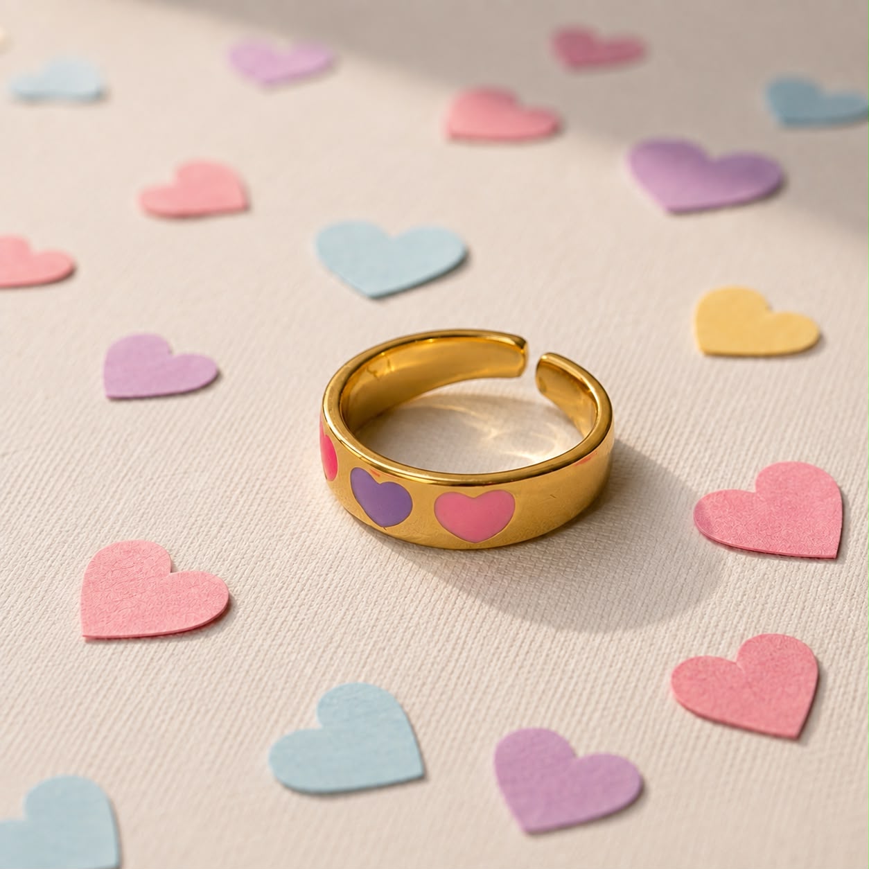BABY HEARTS RING