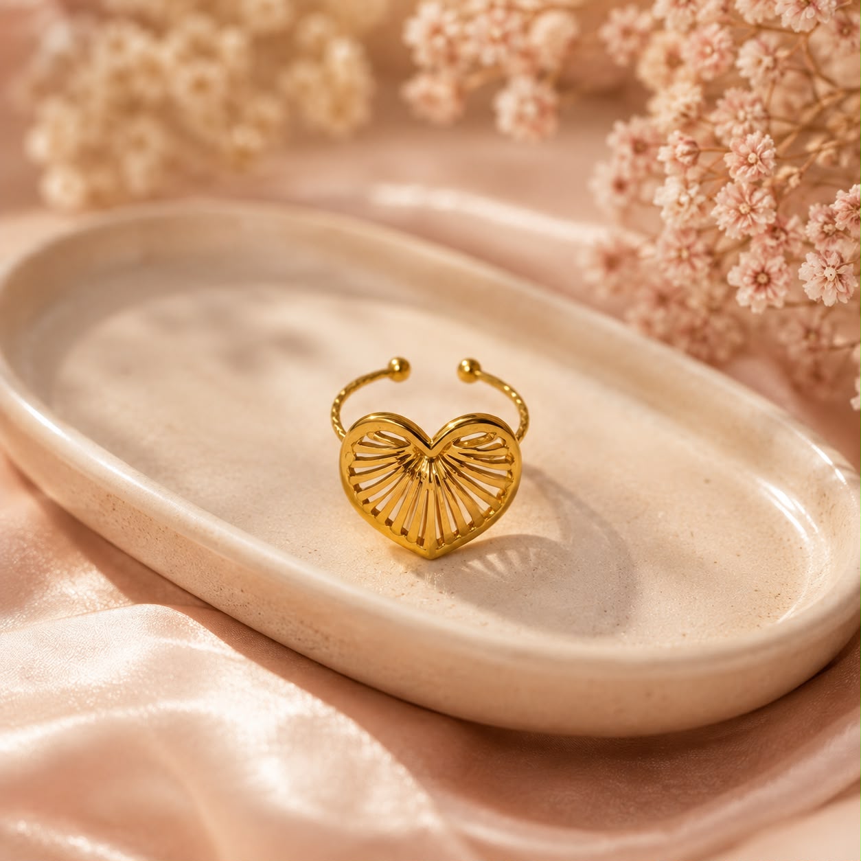 BIG HEART RING 