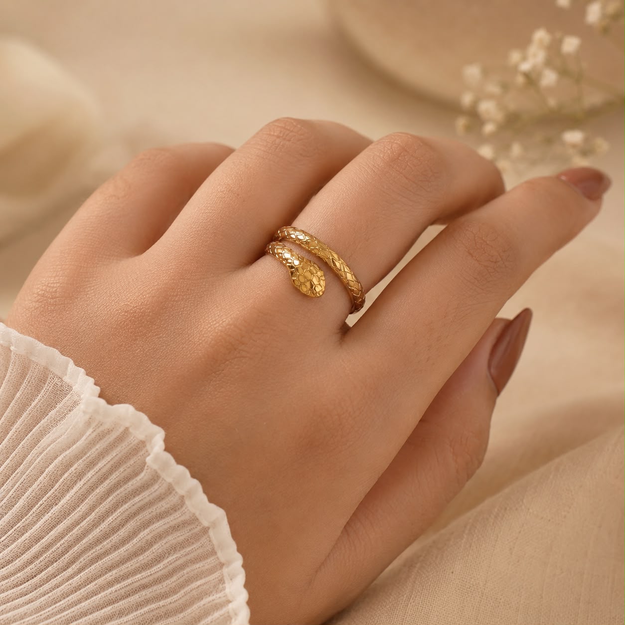 SILENT SNAKE RING