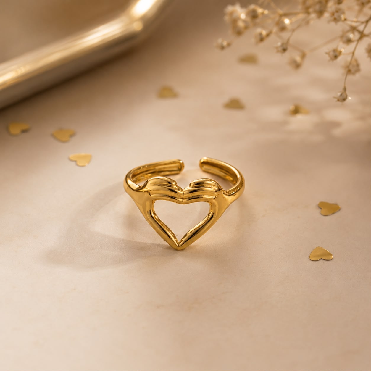 KOREAN HEART RING