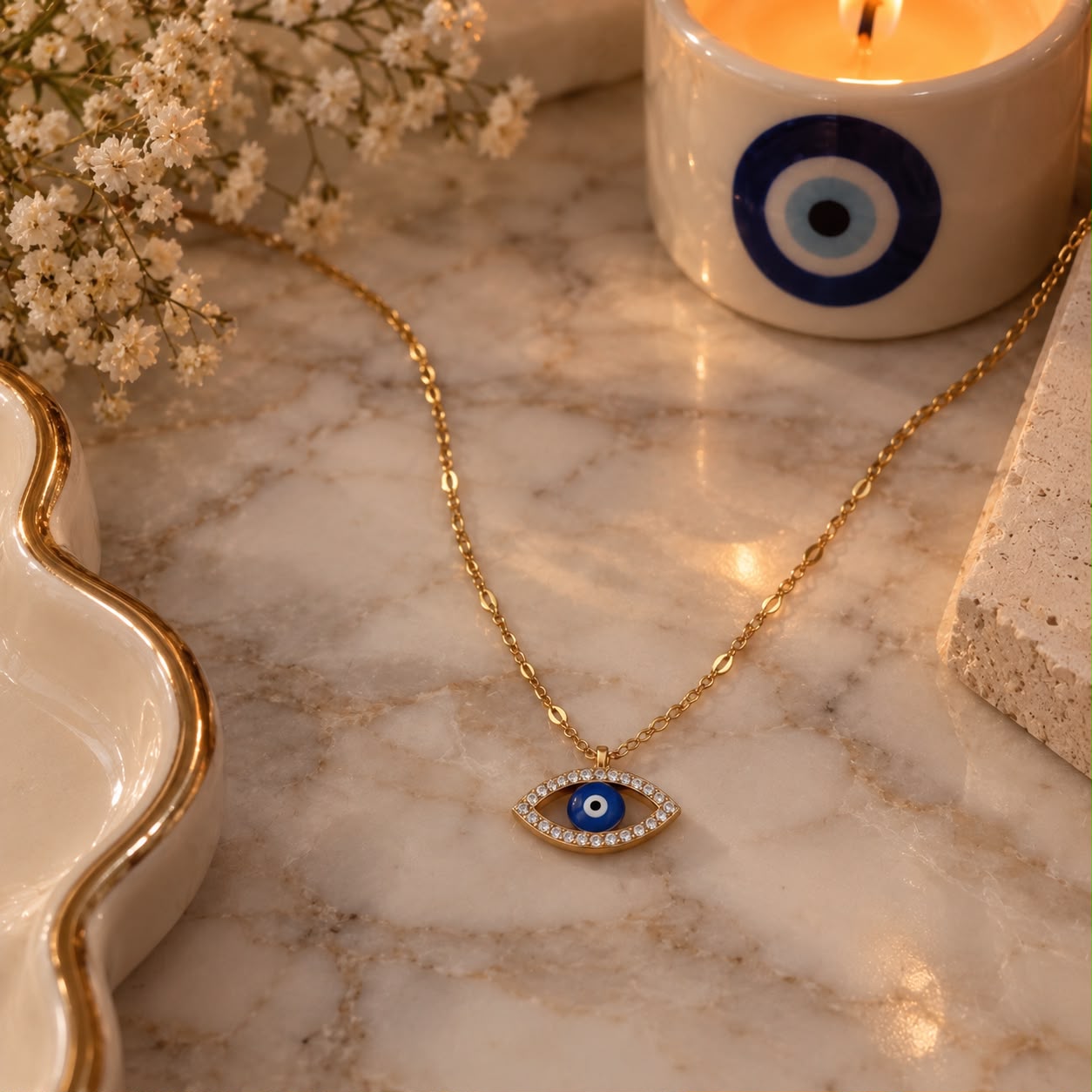 EVIL EYE NECKLACE 