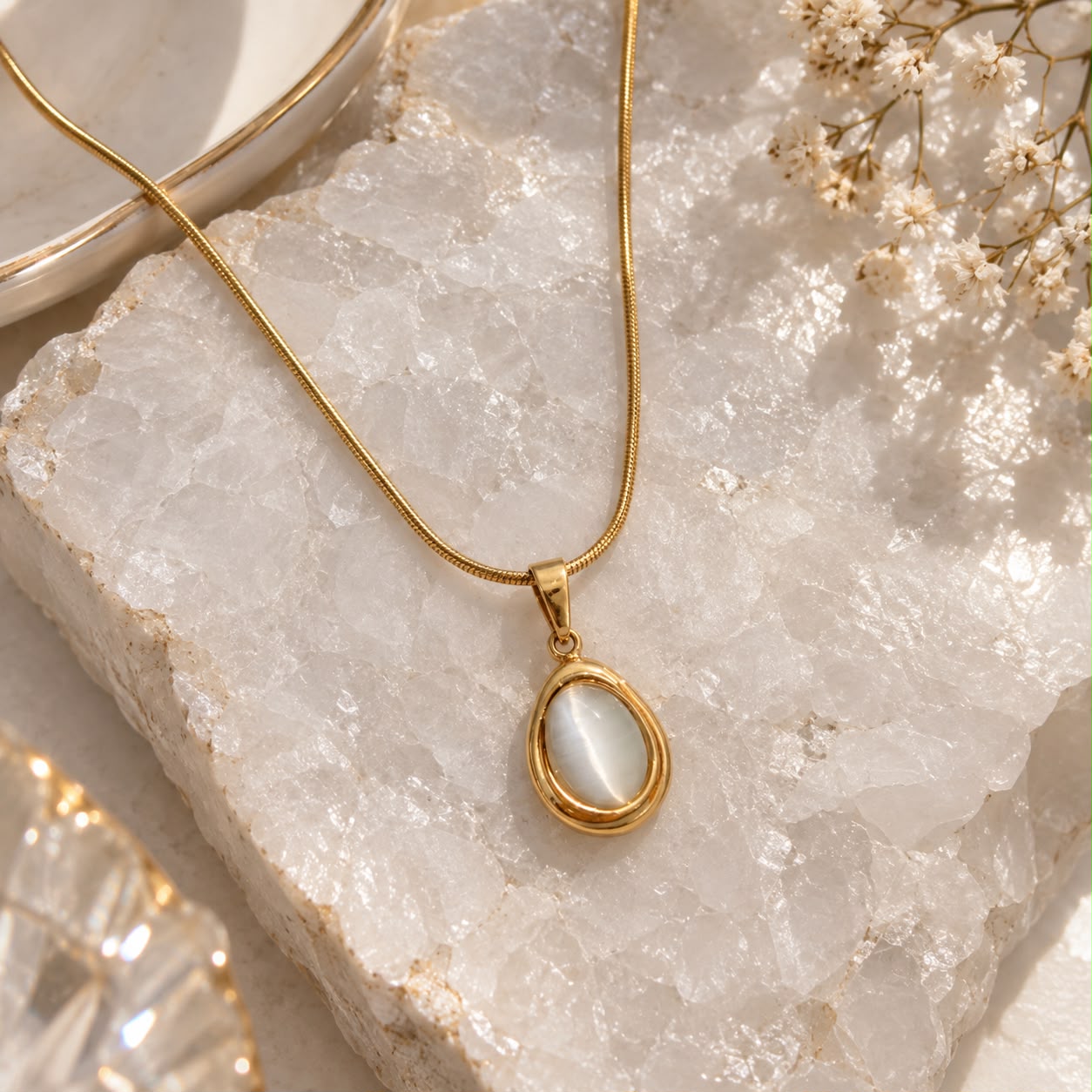 PEARL DROP NECKLACE 