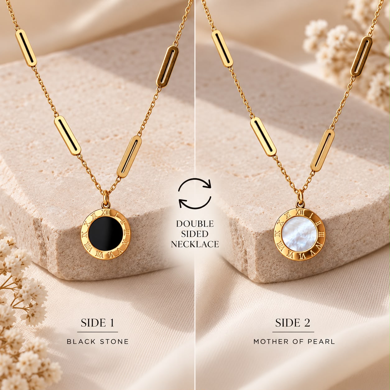 TWO FACE PREMIUM NECKLACE 