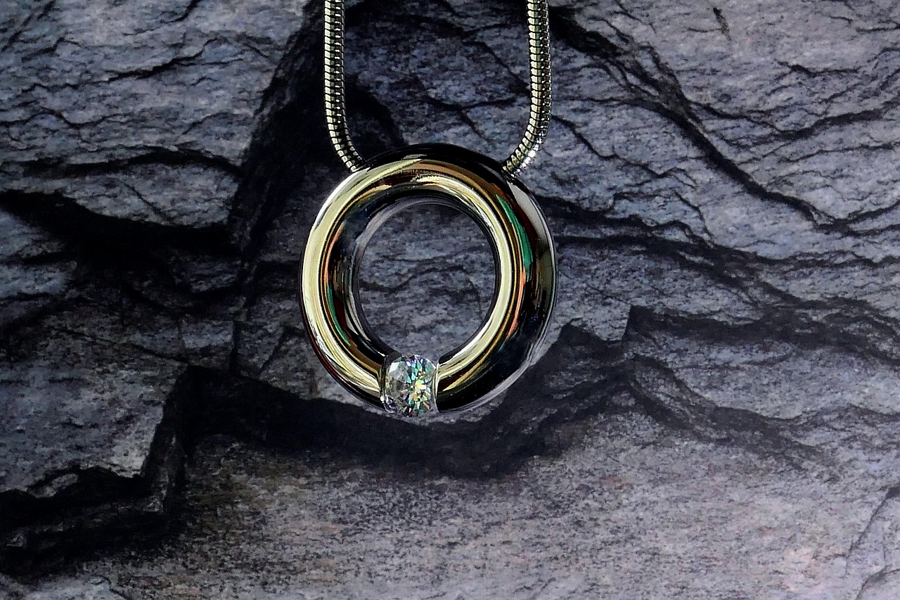 Silver Pendant Model 2